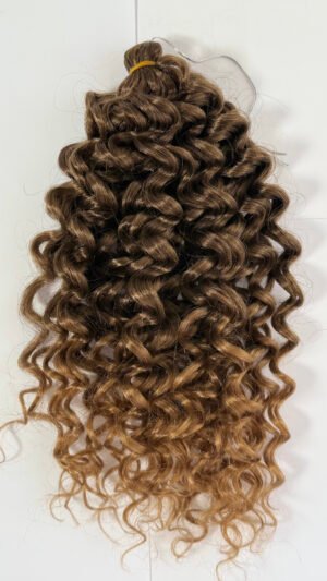 Afro biondo scuro degrade