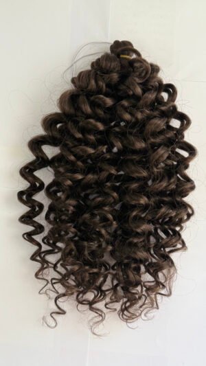 Afro castano scuro
