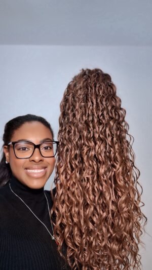 Pelucas Crochet castana